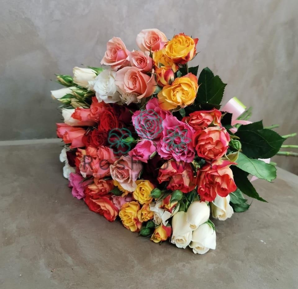 Букет цветов из: Розы в Фазанном