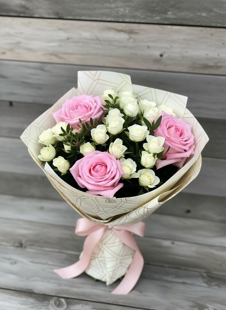 Букет цветов из: Розы в Фазанном