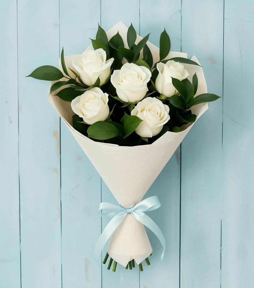 Букет цветов из: Розы в Фазанном