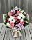 Букет цветов из: Альстромерии, Гвоздики, Розы и Хризантемы в Фазанном