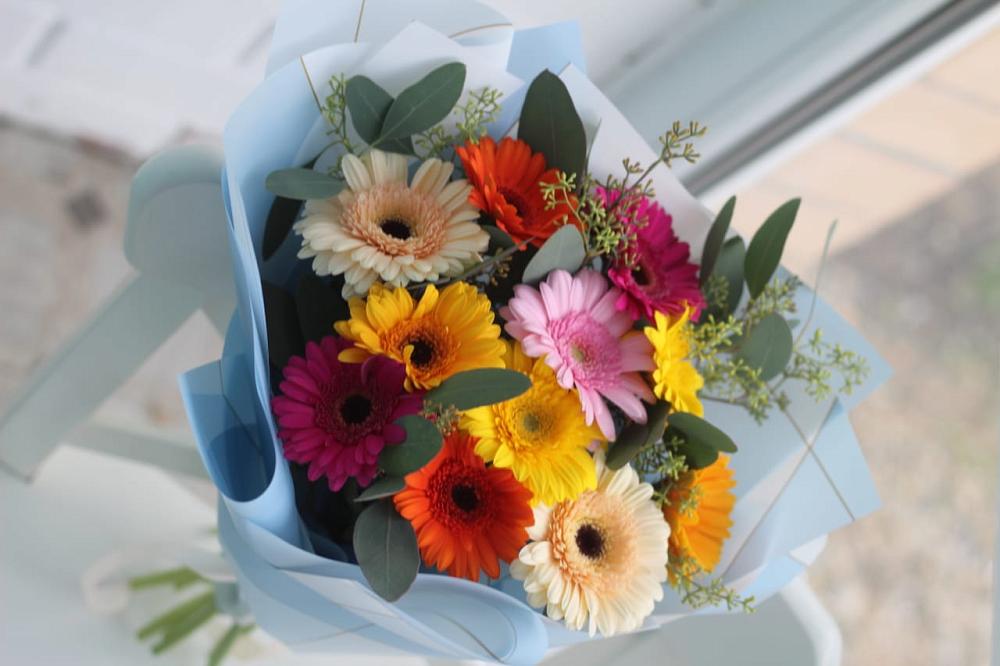 Букет цветов из: Герберы в Фазанном