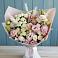 Букет цветов из: Альстромерии и Розы в Фазанном