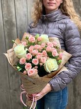 Букет цветов из:  Розы в Фазанном