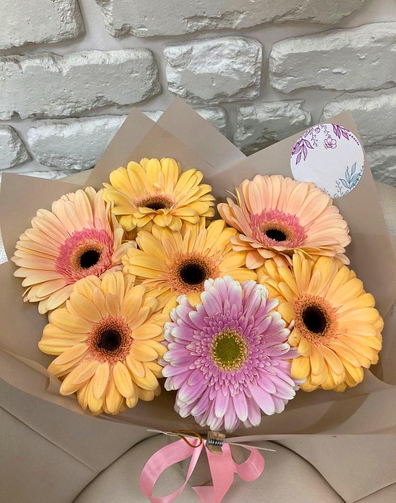 Букет цветов из: Герберы в Фазанном
