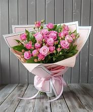 Букет Розовый кустик в Фазанном