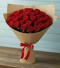 Букет Красные розы Милано #REPLACE_PRED# Фазанном
