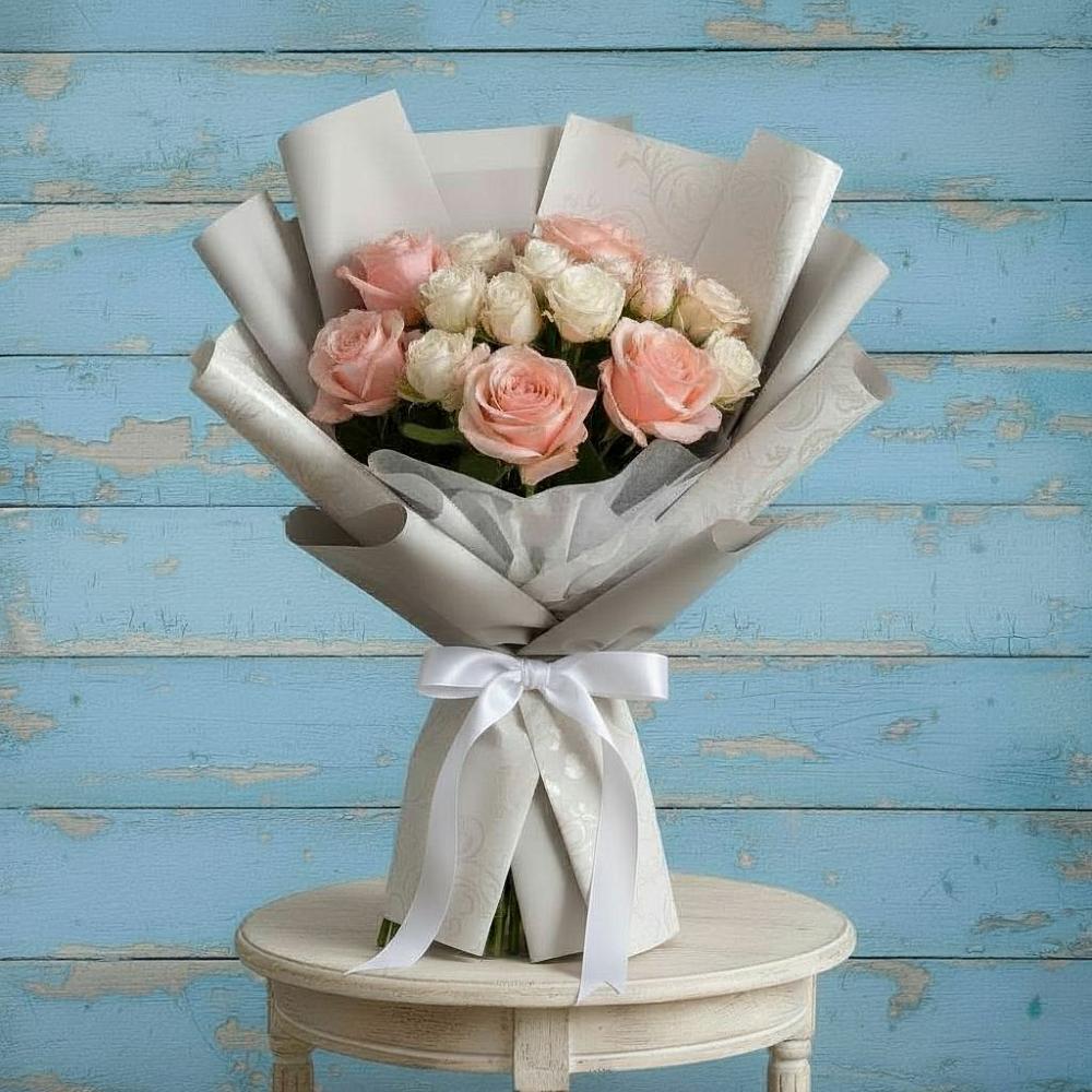 Букет цветов из: Розы в Фазанном