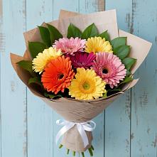 Букет цветов из:  Герберы в Фазанном