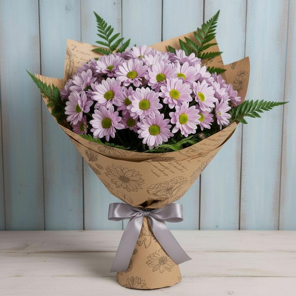 Букет цветов из: Хризантемы в Фазанном