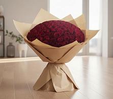 Букет 101 Красная роза в Фазанном