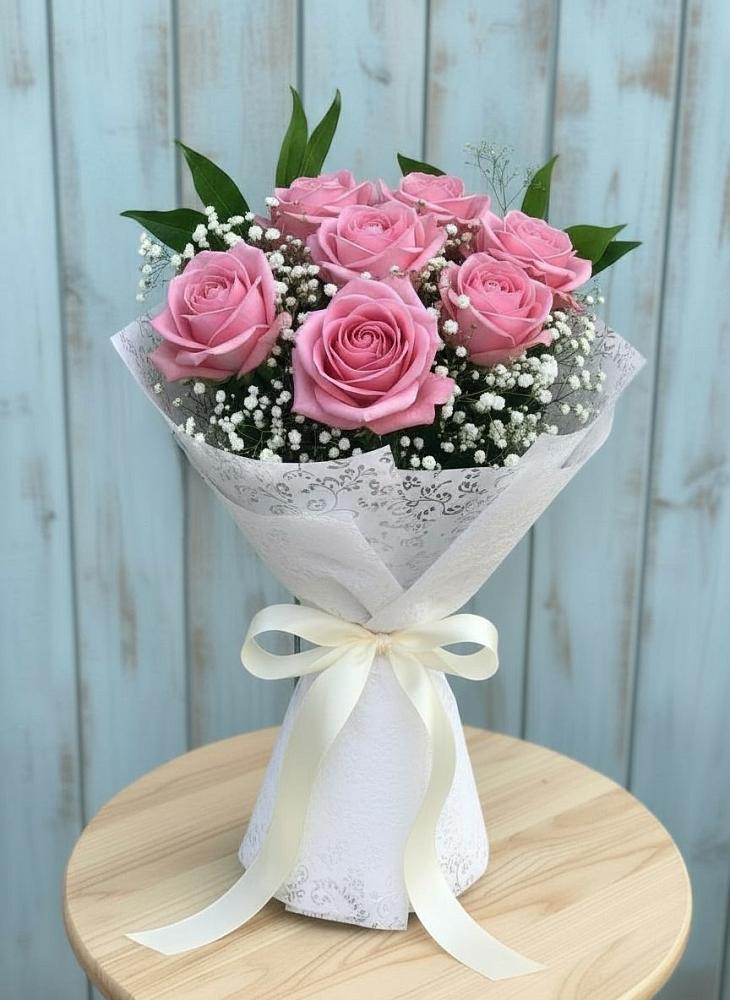 Букет цветов из: Розы в Фазанном