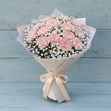 Букет цветов из:  Гвоздики в Фазанном