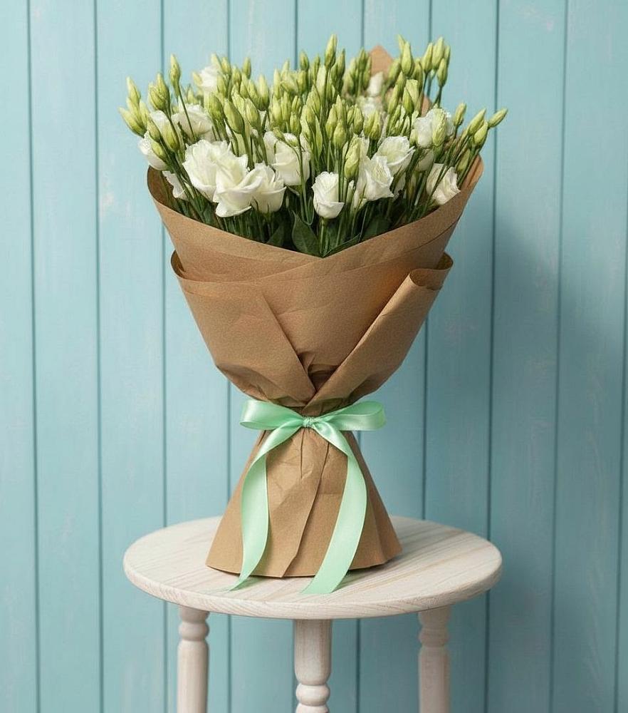 Букет цветов из: Лизиантусы в Фазанном