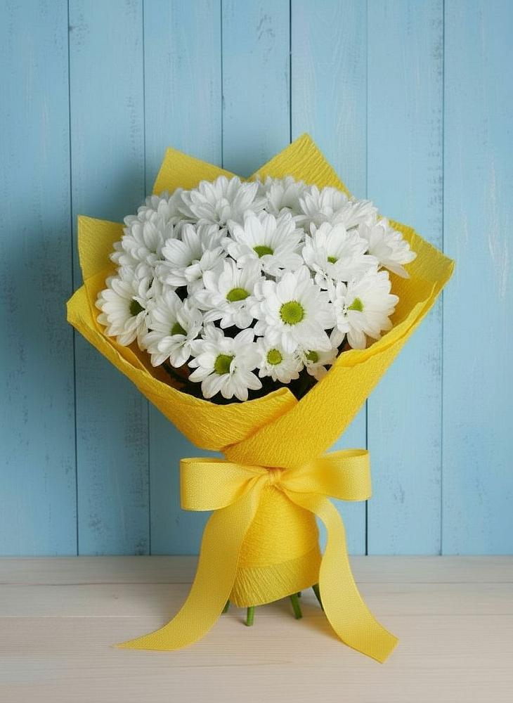 Букет цветов из: Хризантемы в Фазанном