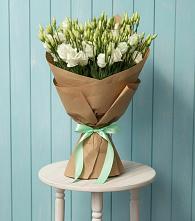 Букет цветов из:  Лизиантусы в Фазанном