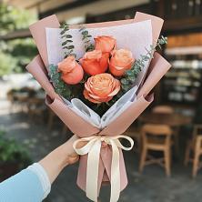 Букет цветов из:  Розы в Фазанном