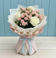 Букет цветов из:  Розы в Фазанном