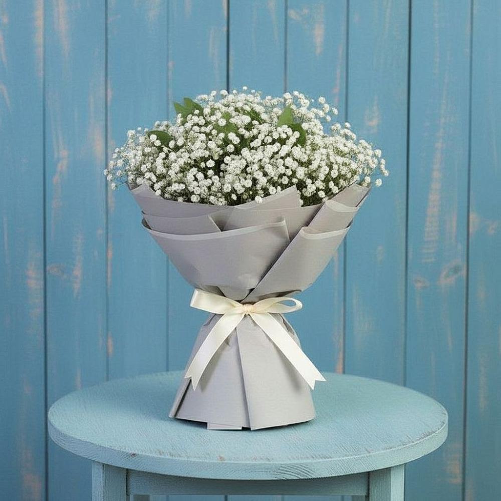 Букет цветов из: Гипсофила в Фазанном