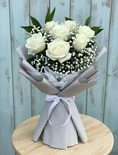 Букет цветов из:  Розы в Фазанном