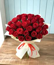 Букет 29 Красных роз в Фазанном