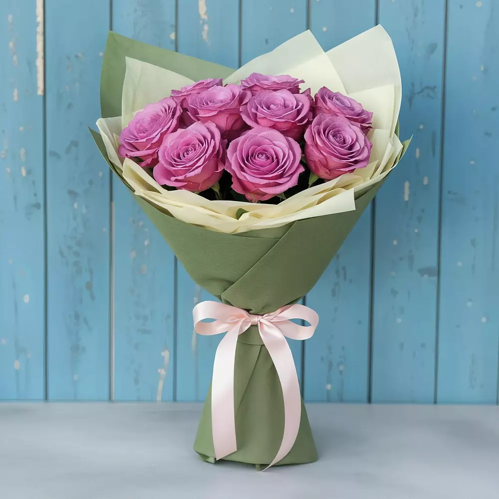 Букет Розы Фёрст Леди в Фазанном