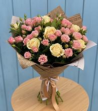 Букет цветов из:  Розы в Фазанном