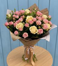 Букет цветов из:  Розы в Фазанном