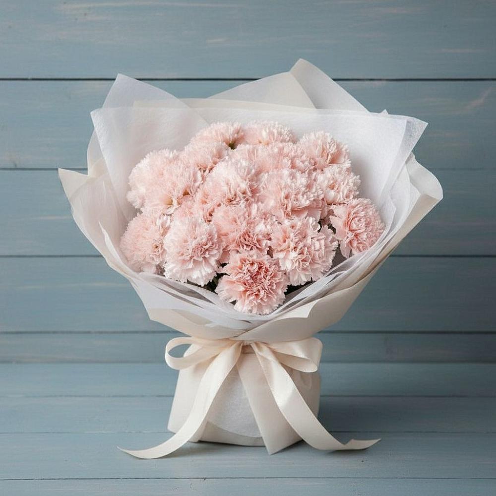 Букет цветов из: Гвоздики в Фазанном