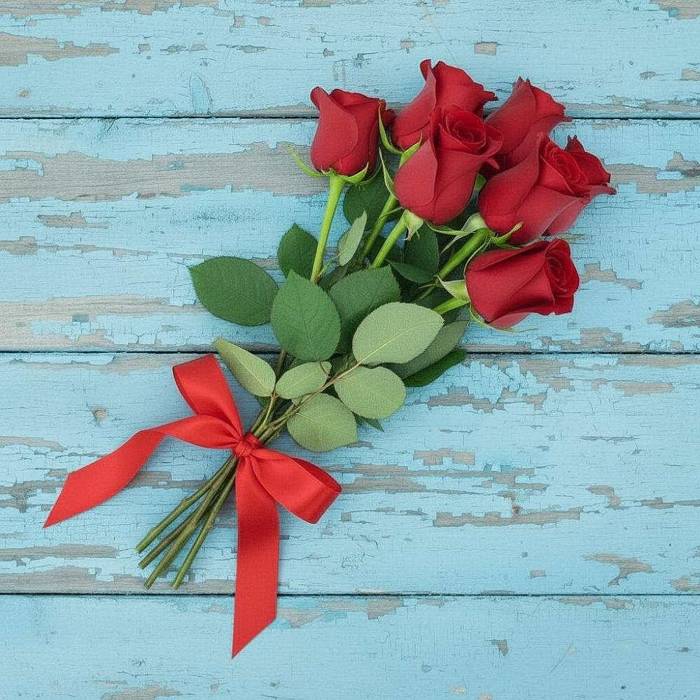 Букет Красные розы в Фазанном