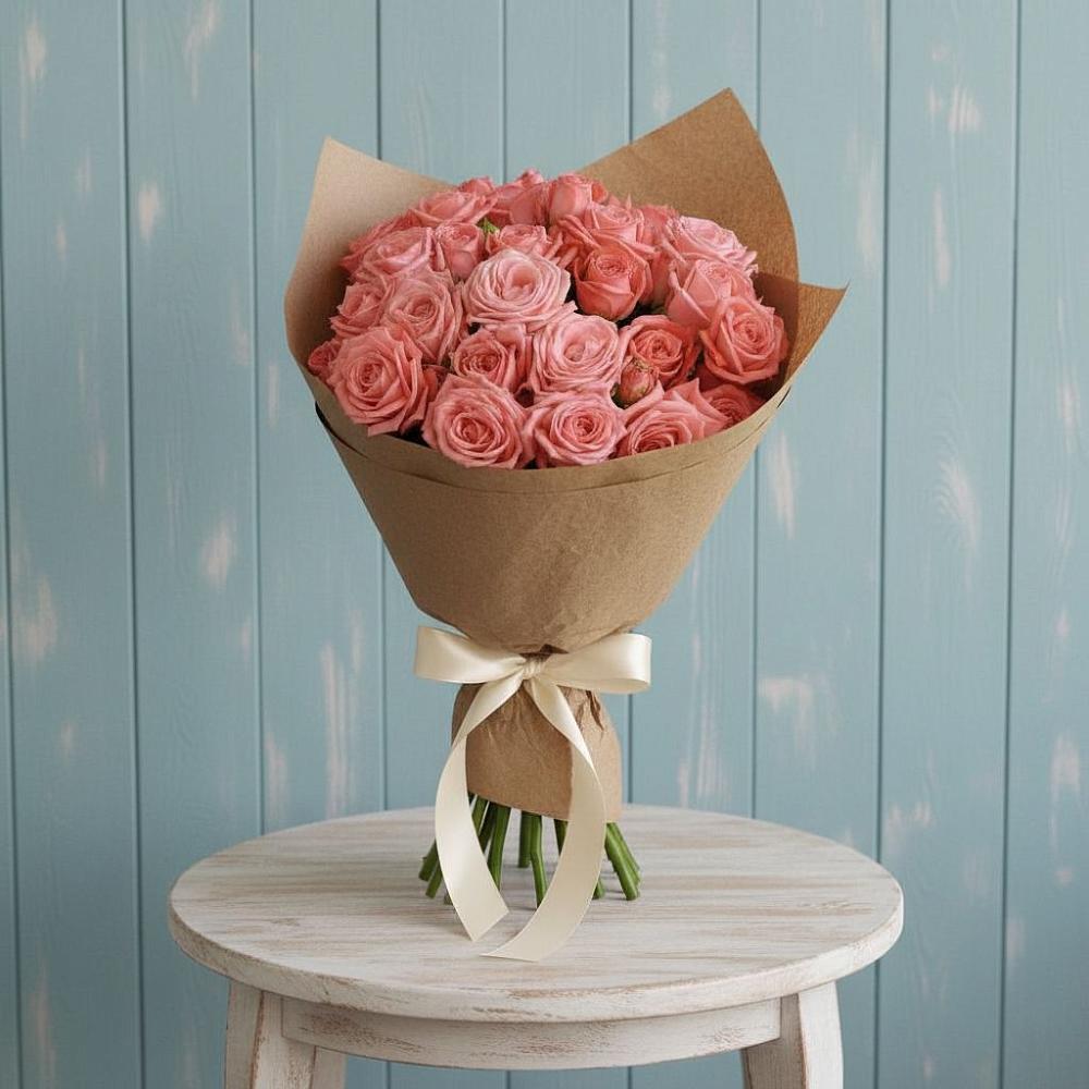 Букет цветов из: Розы в Фазанном