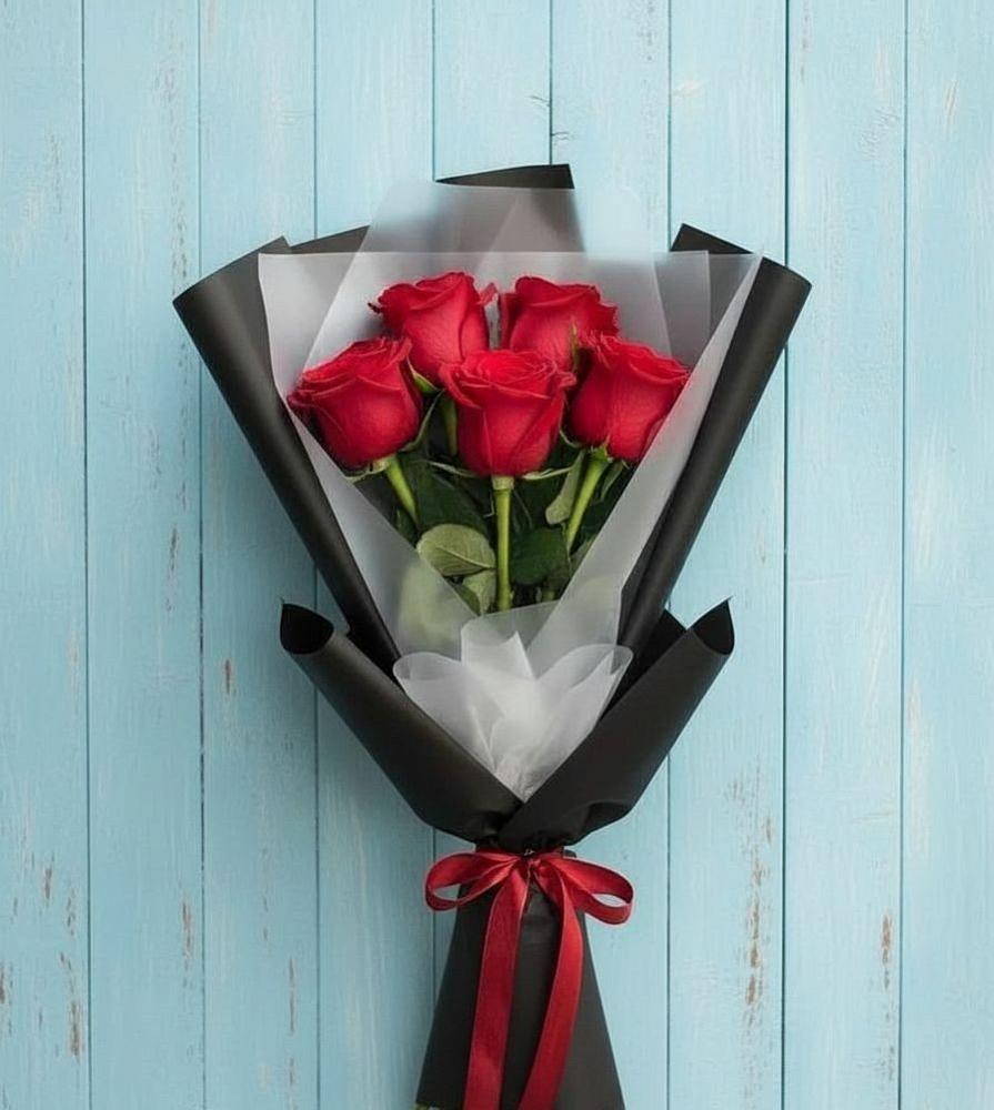 Букет цветов из: Розы в Фазанном