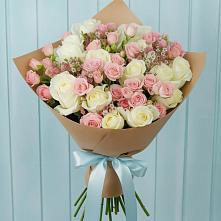 Букет цветов из:  Розы в Фазанном