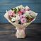 Букет цветов из: Хризантемы, Альстромерии и Розы в Фазанном